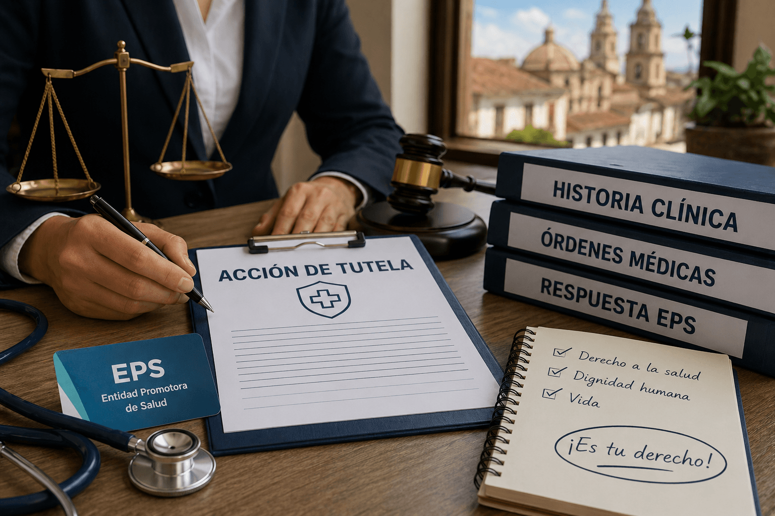 Tutela contra EPS: cómo presentarla en Colombia y cuándo procede