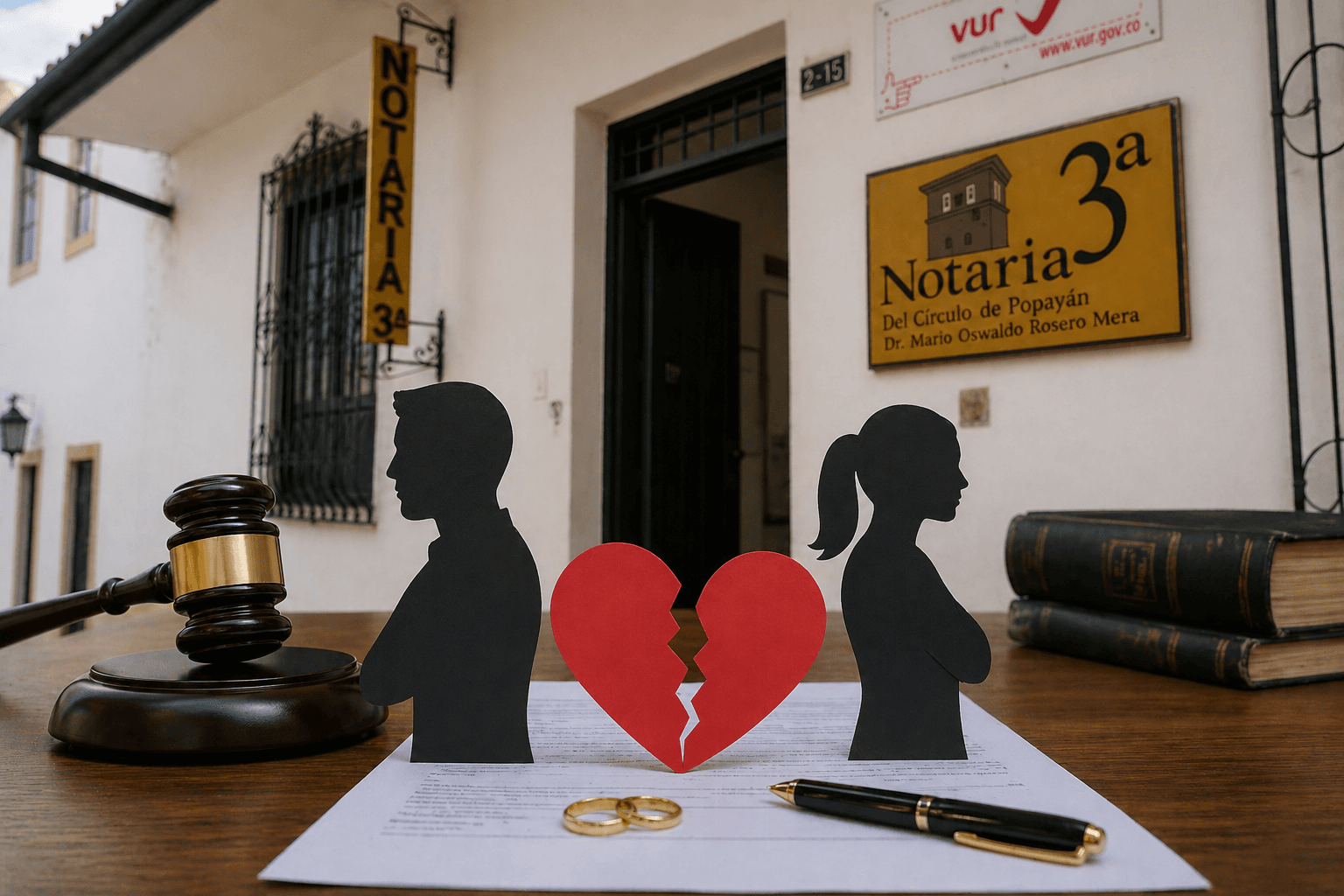 ¿Cuánto cuesta un divorcio en Popayán en 2026?